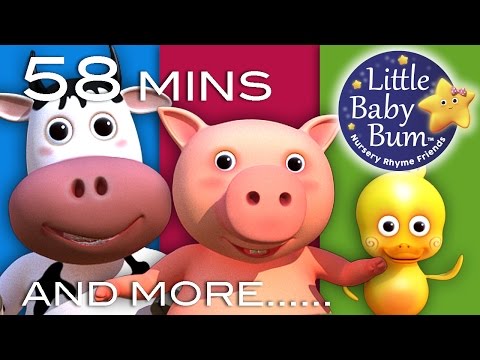 Old MacDonald Had A Farm | Plus Lots More Nursery Rhymes! | From LittleBabyBum!