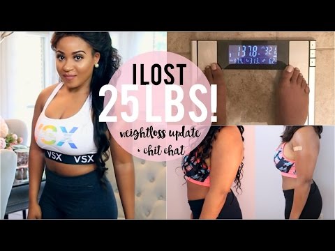 Weightloss Update + Chit Chat: I LOST 25lbs, Current Goals + Before & After!