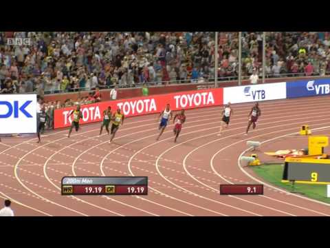 Usain Bolt 19.55 Wins Men's 200m Final IAAF World Championship 2015