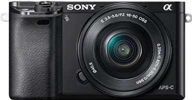 Sony Alpha 6000L Fotocamera Digitale Compatta con Obiettivo Intercambiabile, Sensore APS-C CMOS Exmor HD da 24,3 MP, Obiettivo da 16-50 mm incluso, Nero