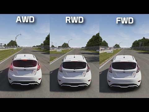 AWD vs RWD vs FWD || Track Test || Forza Science