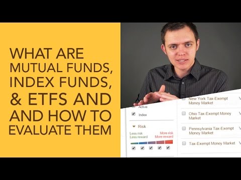 What are Mutual Funds, Index Funds, & ETF's and How to Evaluate Them