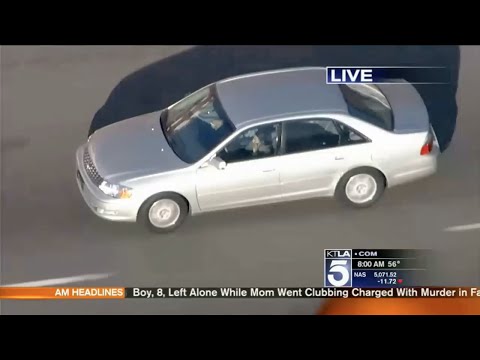 Los Angeles Police Chase (November 11, 2015) | KTLA | KABC