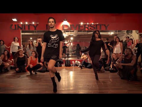 YANIS MARSHALL & AISHA FRANCIS HEELS CHOREOGRAPHY "FREAKUM DRESS" BEYONCE. MILLENIUM LOS ANGELES