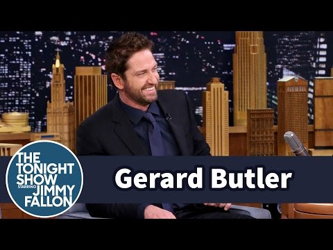 Gerard Butler and Jimmy Compare NASCAR Grand Marshal Skills