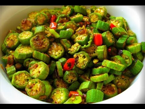 Vegetarian Curry Okra Recipe.