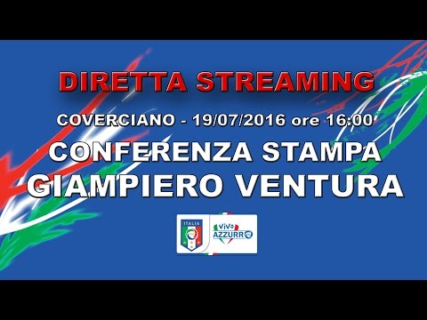 Conferenza stampa presentazione Giampiero Ventura - 19 luglio 2016