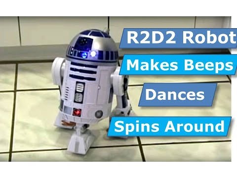 STAR WARS INTERACTIVE R2-D2 ASTROMECH DROID ROBOT R2D2