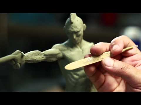 Sculpture Techniques - How to Sculpt a Humanoid Maquette with Jordu Schell - PREVIEW