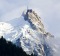 Views from Chamonix: Aiguille du midi near Mont Blanc.