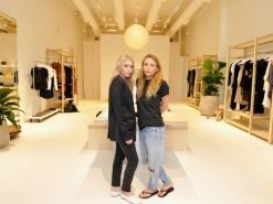 The Olsen twins have opened an Elizabeth and James store in Los Angeles