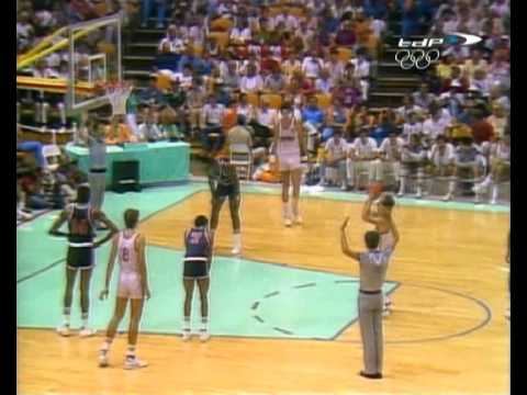 Los Angeles '84 Olympics - Basketball Final Game - Spain @ USA (8/8/1984)