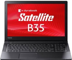 東芝 Dynabook Satellite PB35RNAD483ADA1 Windows8.1 64Bit Celeron 4GB 500GB DVDスーパーマルチ 無線LAN IEEE802.11ac/a/b/g/n Bluettoth webカメラ USB3.0 HDMI 10キー付キーボード バッテリー長持ち最大約9時間 15.6型LED液晶搭載ノートパソコン