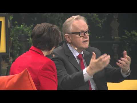 Nobel Peace Prize laureate Martti Ahtisaari | Fireside Chat at Slush 2015