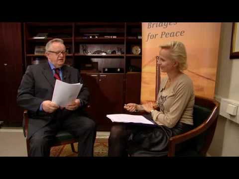 Martti Ahtisaari on: What is a good mediator?