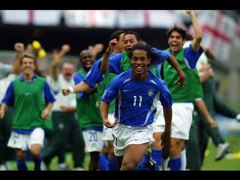 BRAZIL vs ENGLAND 2:1 | WORLD CUP 2002 1/4 FINAL | ALL GOALS & HIGHLIGHTS HD