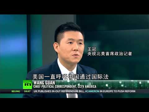 Russia Today talks with CCTV's Wang Guan on South China Sea