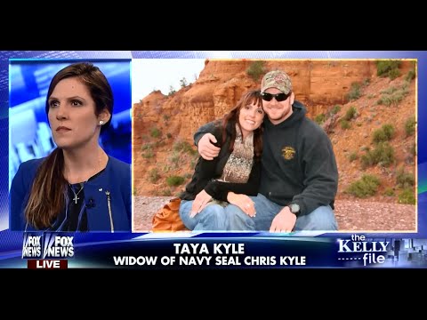 • Taya Kyle Reacts to the Film 'American Sniper' • Chris Kyle • Kelly File • 1/12/15 •