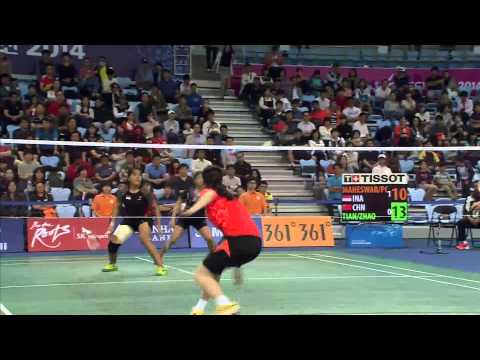 Badminton Women's Doubles Indonesia vs China | 17th Asian Games Incheon 2014