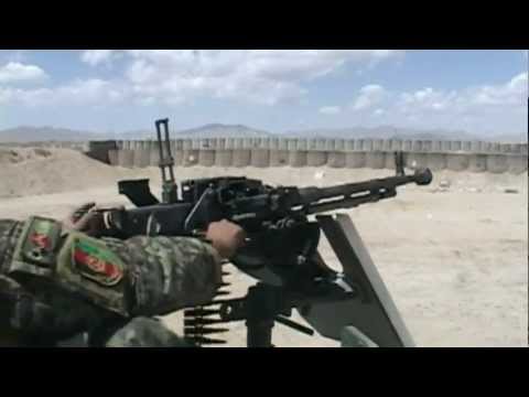 DShK 1938 12.7mm Heavy Machine Gun Live Fire