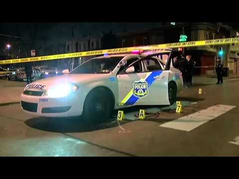 A Gunman with allegiance Islamic State shot Philadelphia policeman - Breaking News HD