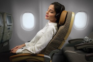 Etihad 777 economy cabin