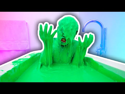 SLIME BATH CHALLENGE!