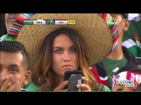 México vs Chile 0-7 Copa America 2016 TV AZTECA FULL HD - VERGÜENZA NACIONAL