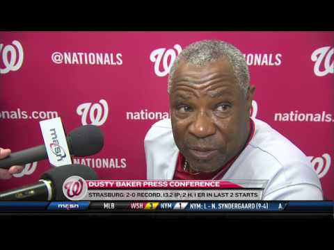 Dusty Baker talks about the Nats' 3-1 win over the Mets