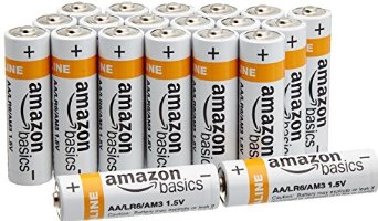 AmazonBasics Alkalibatterien, AA, 20 Stck