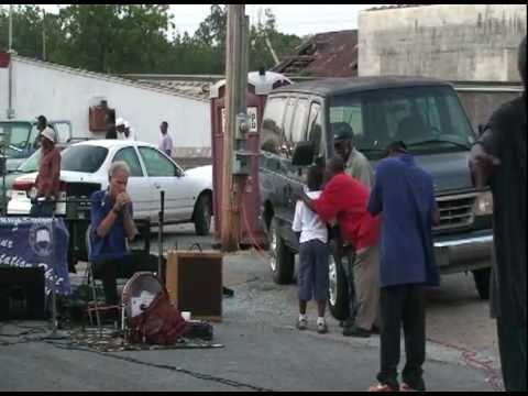 street blues party in Holly Springs, Mississippi (2011)