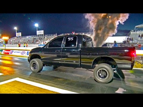 1500+hp Diesel Truck - 9 Second 1/4 Mile!