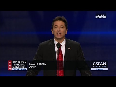 Scott Baio FULL REMARKS at GOP Convention (C-SPAN)