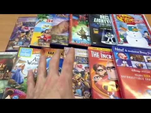 Selling DVDs on eBay - Disney and other children's movies - Making bundles