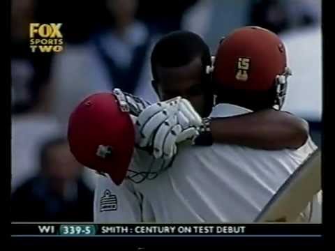 Dwayne Smith 105* vs South Africa TEST DEBUT 3rd test 2003/04