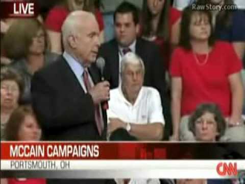 McCain Asked About PNAC (Project for a New American Century)