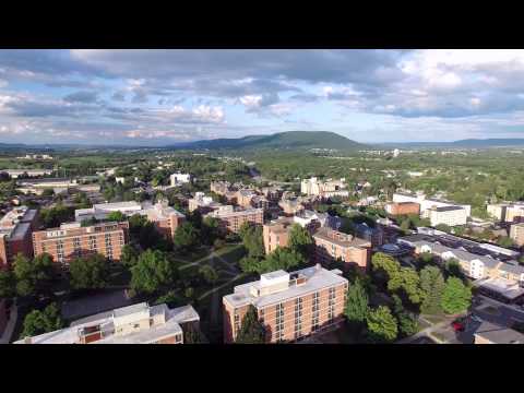 Aerial tour of Penn State - University Park