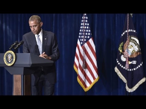 Obama reacts to wave of police shootings (Full speech)