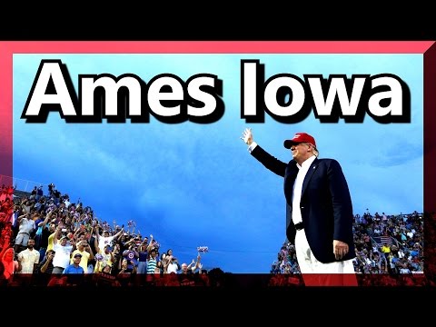 Donald Trump Iowa State University Ames Iowa FULL SPEECH HD January 19 2016 ✔