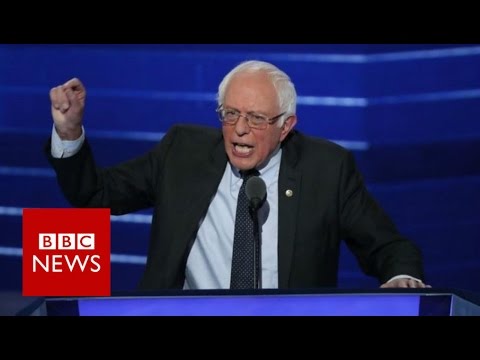 Bernie Sanders says Hillary Clinton must be US president - BBC News