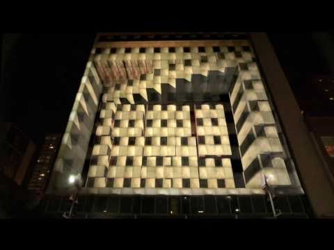 3D Projection Mapping  promoting The Tourist in Dallas