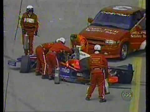 Ryan Briscoe Chicagoland Crash 2005