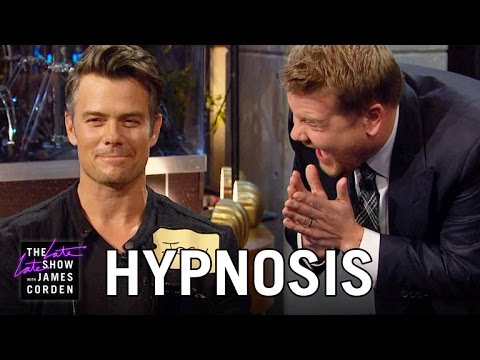 Hypnotizing Josh Duhamel & The Late Late Show Audience