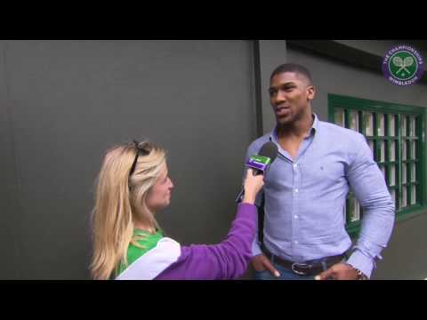 Champion boxer Anthony Joshua relishing men's semi-finals day