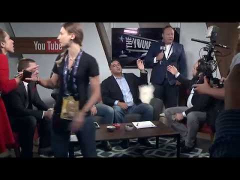 Alex Jones And Roger Stone Interrupt The Young Turks Republican National Convention Coverage