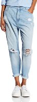 Minimum Women's Andi Boyfriend Jeans, Light Blue, W24