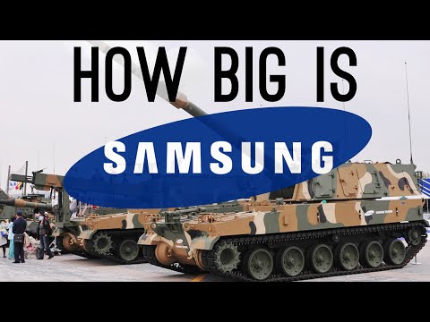 How BIG is Samsung? (They Have a Military Department!)