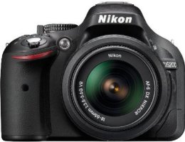 Nikon D5200 24.1MP Digital SLR Camera (Black) with AF-S 18-55 mm VR II Kit Lens, Memory Card, Camera Bag