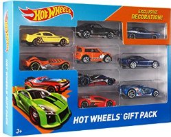 Mattel X6999 Hot Wheels 9-Car Gift Pack (Styles May Vary)