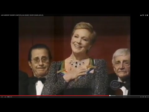 JULIE ANDREWS "HONOREE" (COMPLETE), 24th KENNEDY CENTER HONORS, 2001 (90)